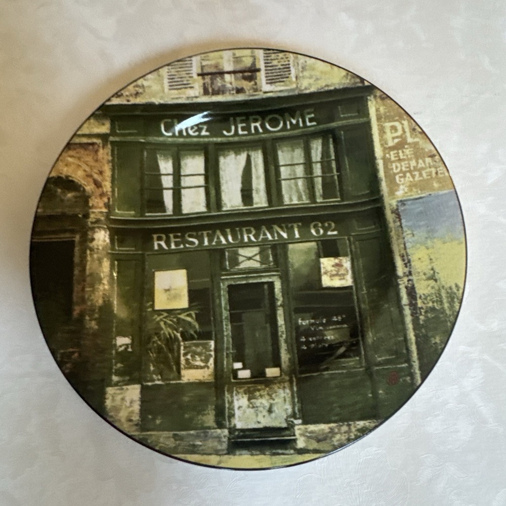 Chez Jerome Restaurant 62 Sakura French Bistro Plate Chiu Tak Hak Art In Motion